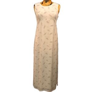 Vintage 90s Grunge Floral slip dress